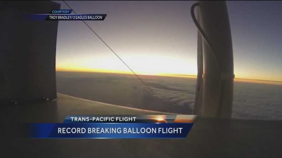 Albuquerque pilot Troy Bradley and his Russian co-pilot Leonid Tiukhtyaev spent 6 days and 16 hours in the air flying more than 6,600 miles during a recent record-breaking trip. Bradley sat down with KOAT Action 7 News to reflect on the trip.