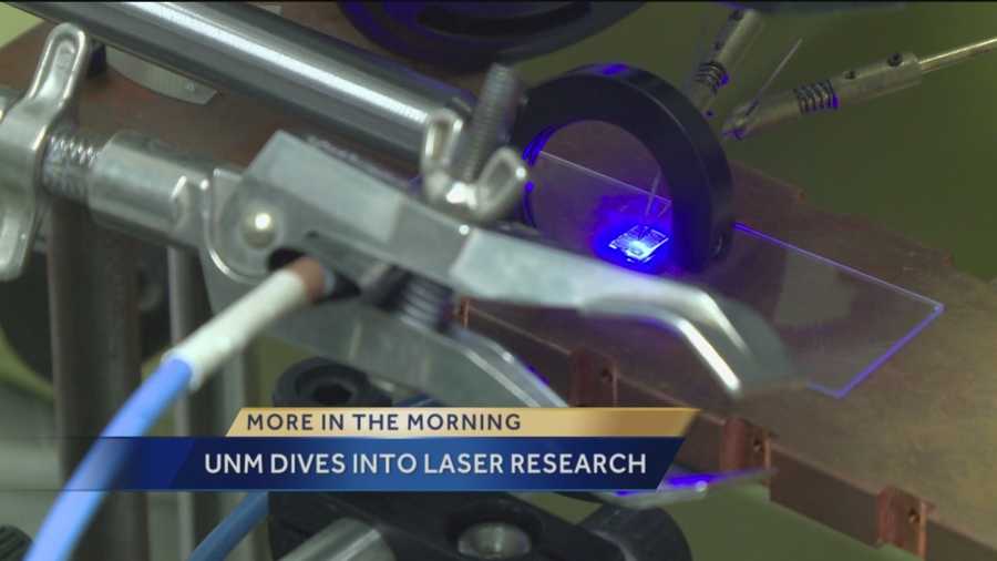 There's new research happening at the University of New Mexico.