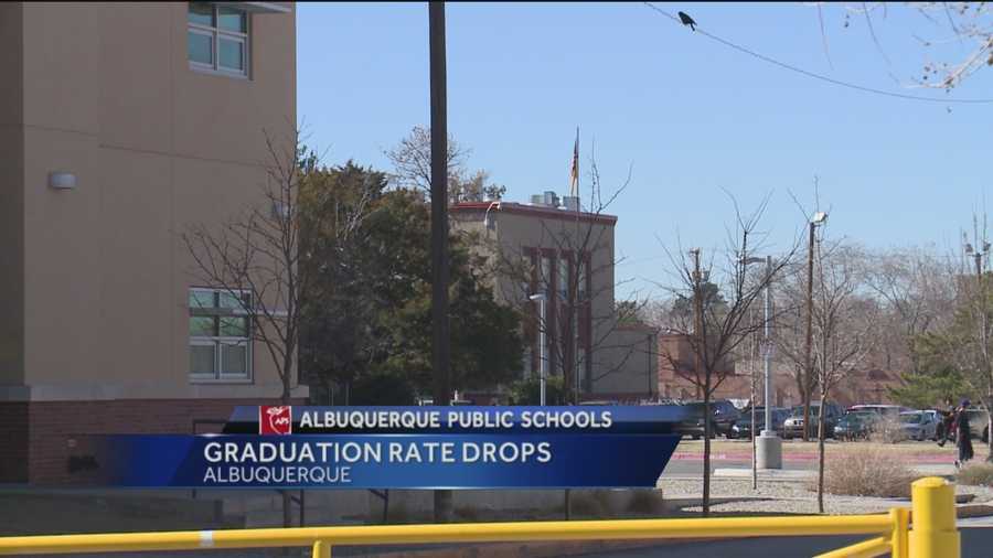 According to new data released by the state, it appears the graduation rate at Albuquerque Public Schools is headed in the wrong direction.