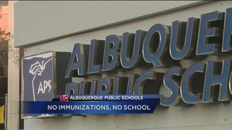 Albuquerque Public Schools students have until Feb. 20 to provide up-to-date shot records or a state-approved exemption.