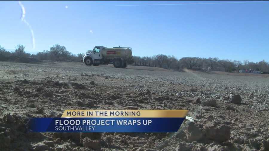 South Valley Flood Project Wraps Up