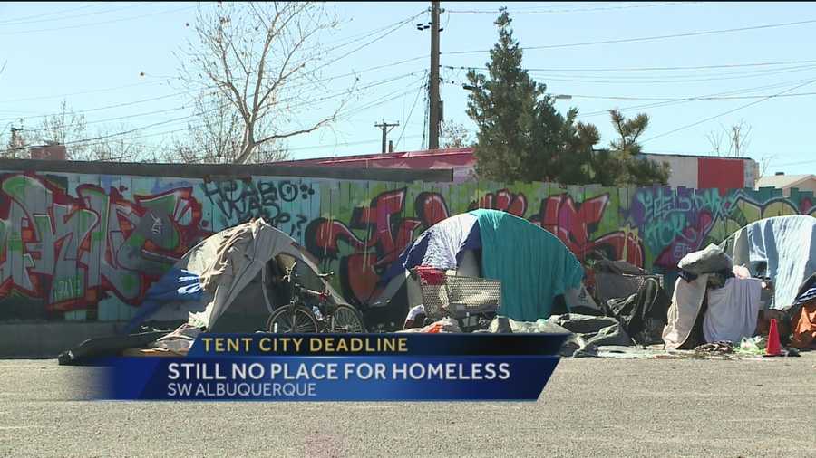Wednesday is the deadline for the homeless to evacuate Albuquerque's second Tent City location.