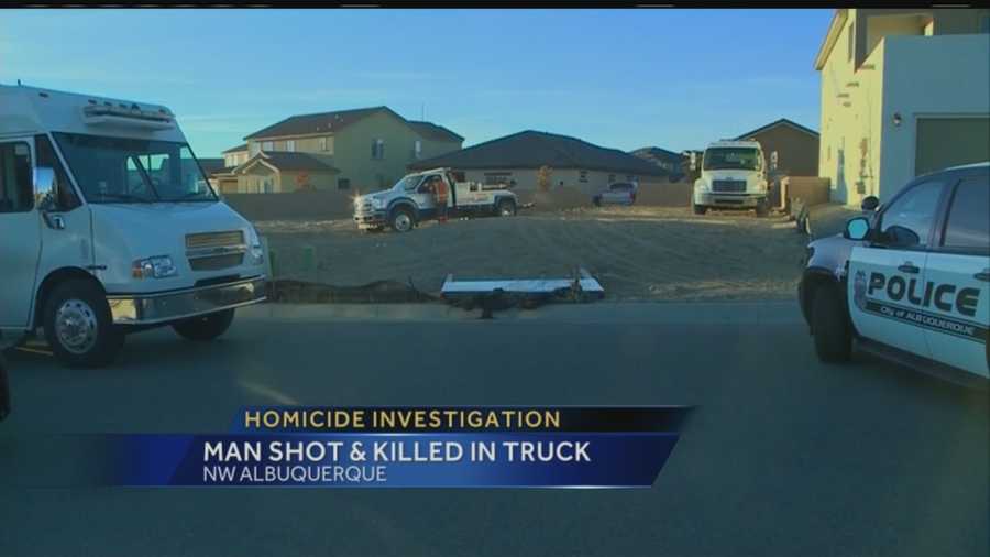 The man found dead inside a truck in northwest Albuquerque Thursday morning has been identified.