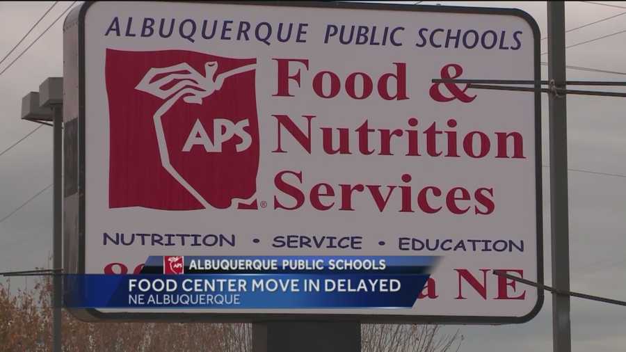 Albuquerque Public Schools says it hopes to have a new multi-million dollar food distribution center up and running before the end of the school year.
