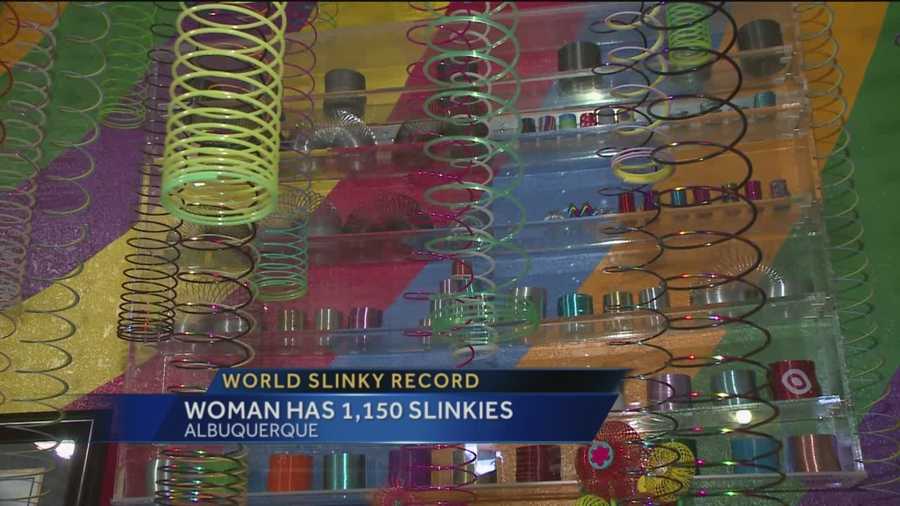 Slinkies are much more than fun and games for an Albuquerque woman.