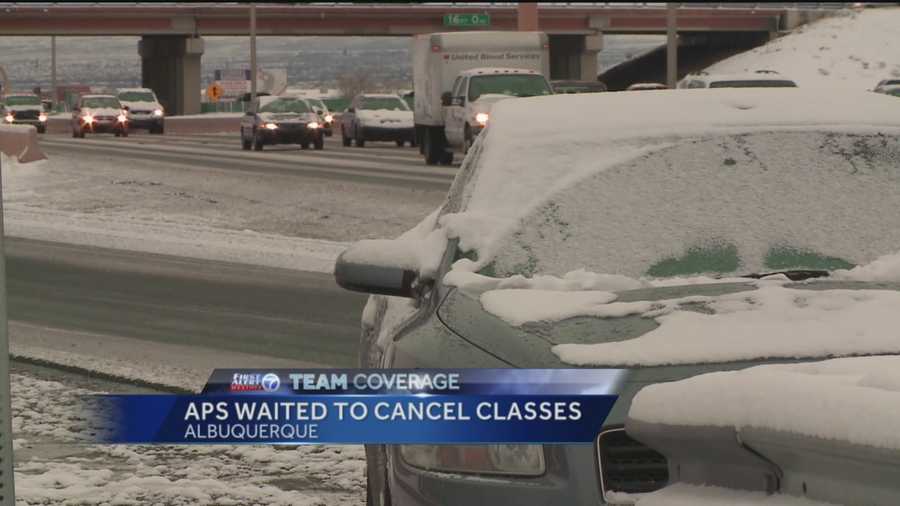 Area school districts look at road conditions before making decisions to delay or even cancel classes.