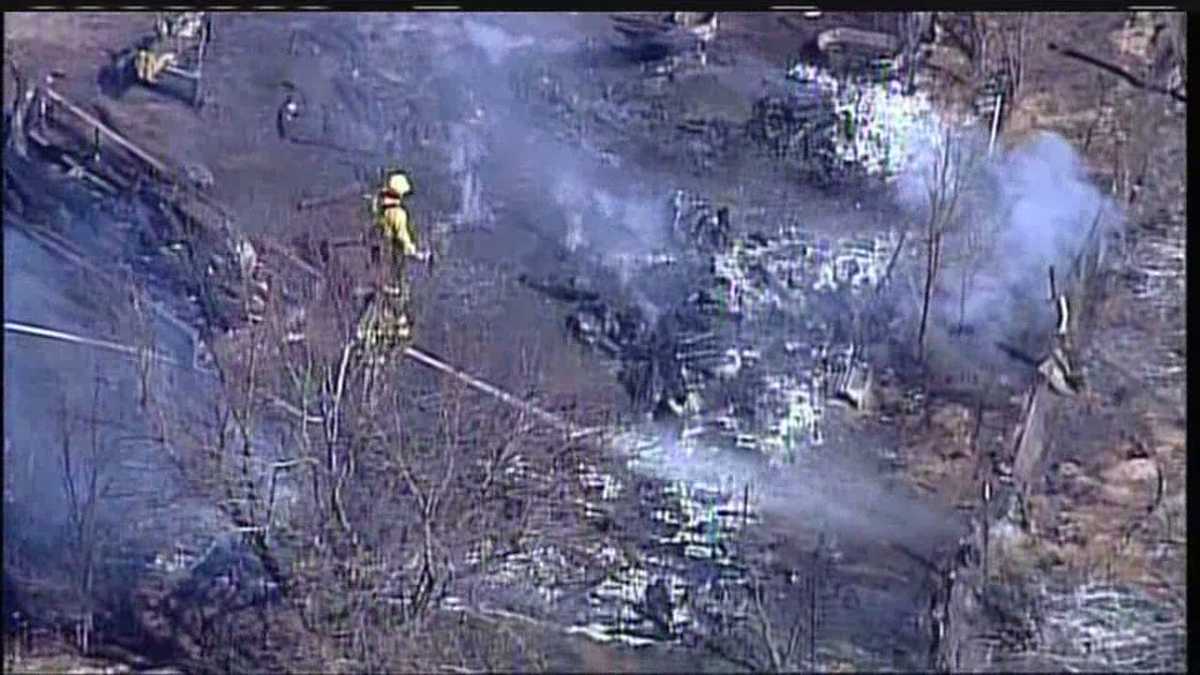 Photos Fire burns near McIntosh, N.M.