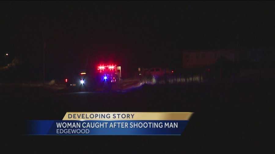 Woman Caught After Shooting Man