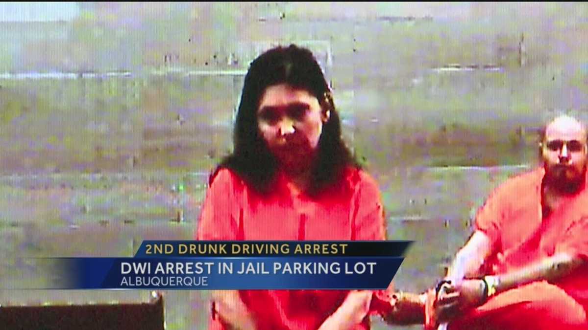 Woman faces DWI charge after arrest in jail parking lot