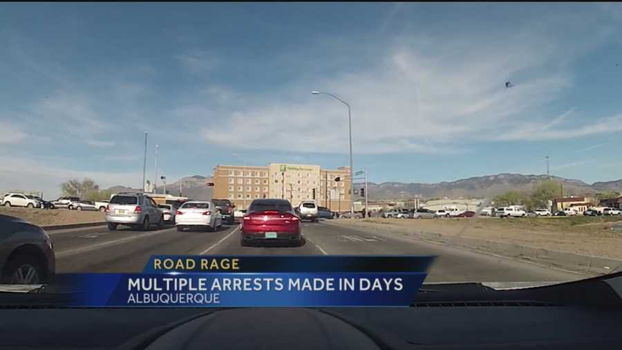 There have been four violent road rage cases, in four days.