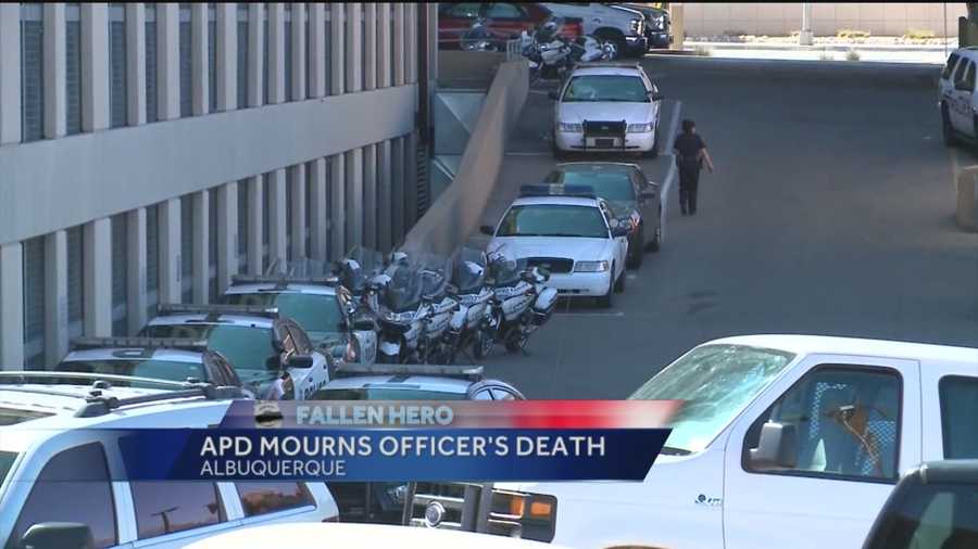 An Albuquerque police officer died Thursday morning after suffering a serious medical episode.