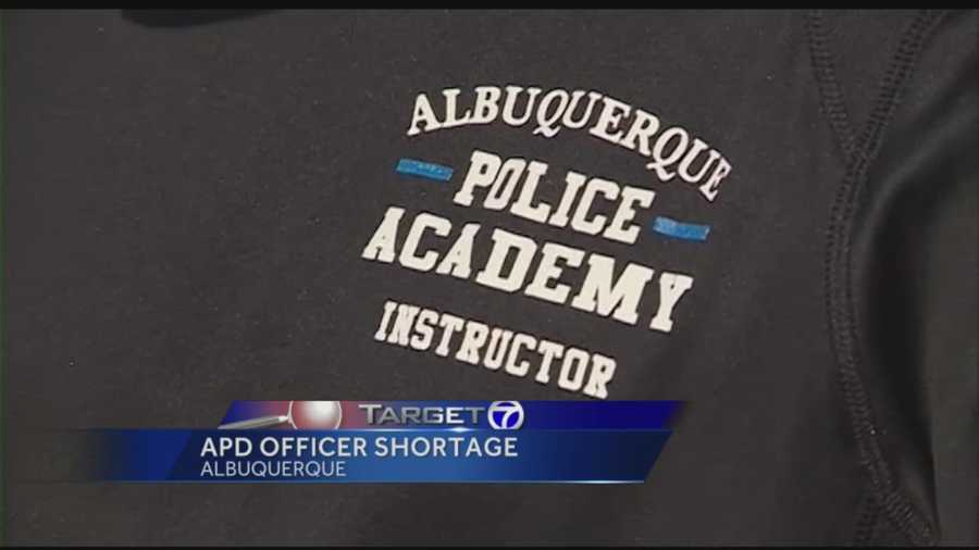 Albuquerque police feel the current officer shortage is a crisis.