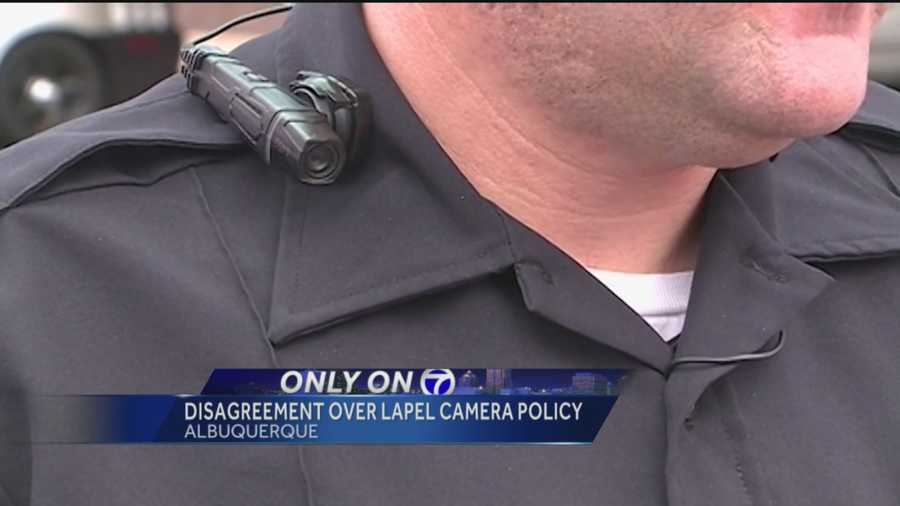 Albuquerque Police Chief Gordon Eden and the agency overseeing the department do not always see eye to eye when it comes to APD's lapel camera policy.