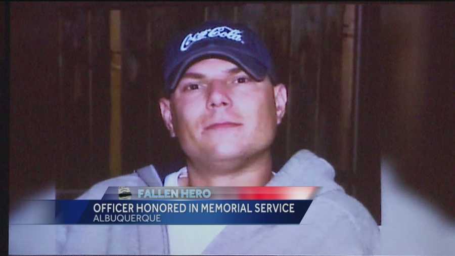 Friends and family gathered to say their final goodbyes to a fallen hero on Thursday morning.