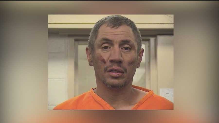 A man accused of shoving his girlfriend into traffic was in court today.