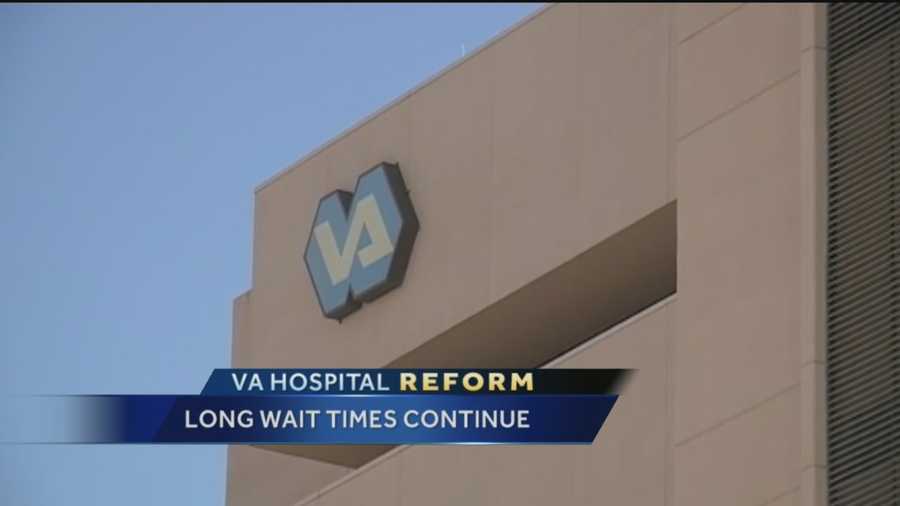 Veterans across the country continue to wait days -- and sometimes months -- for care at VA facilities.