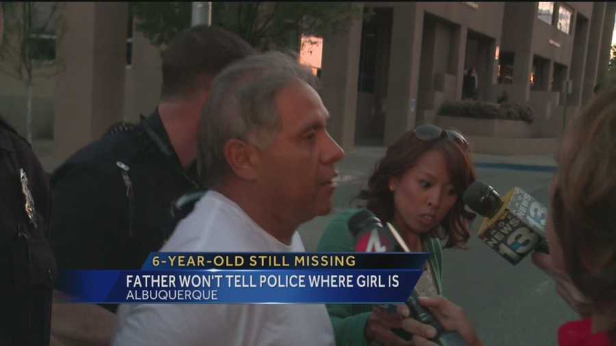 The girls father will not reveal where the little girl is.