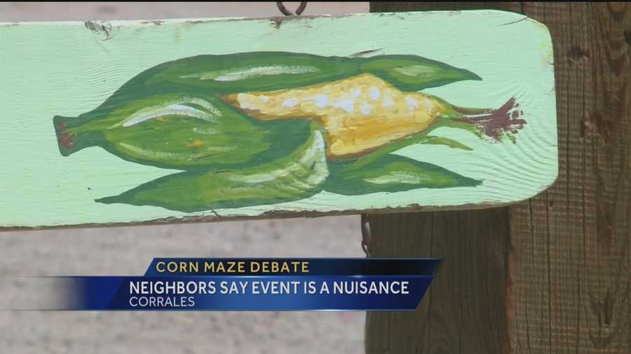 A popular corn maze in Albuquerque faces an uncertain future.