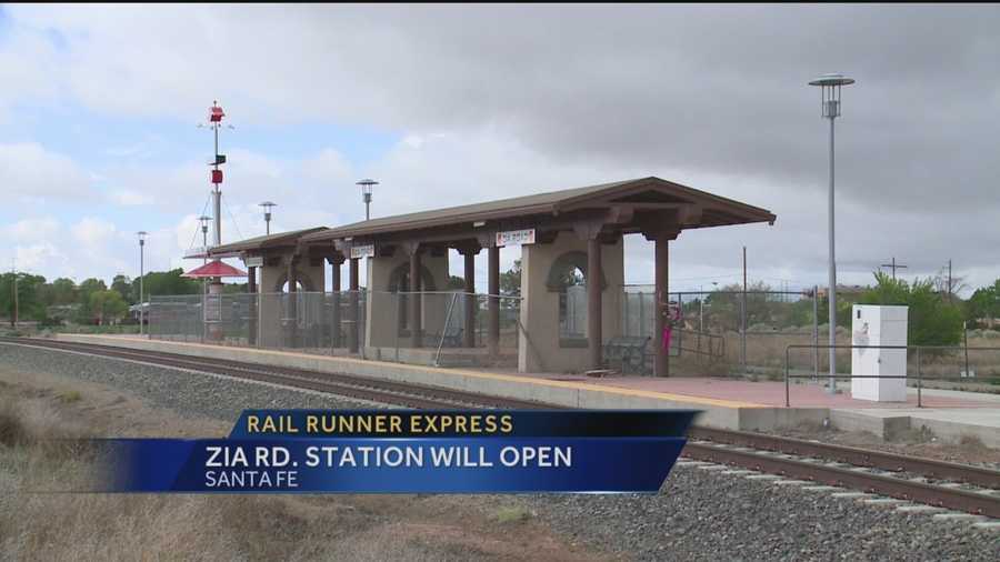 A million-dollar Santa Fe Rail Runner station built less than 10 years ago has never been used, but the city says that’s changing.