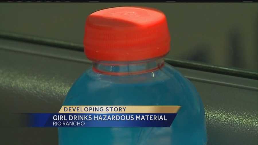 A 14-year-old girl was rushed to the hospital after another student gave her a drink laced with something from a science classroom. Reporter Kirsten Swanson has the story.