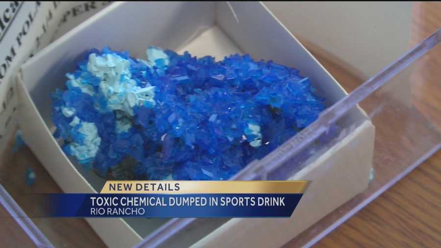Students who offered a toxic chemical disguised as a sports drink to their classmates may face criminal charges.