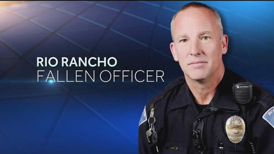 Rio Rancho police say 49-year-old Officer Gregg Benner was shot and killed during a traffic stop Monday night.
