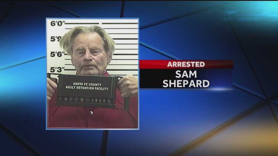 An actor and Pulitzer Prize winning playwright was arrested in Santa Fe.