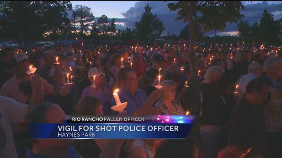 Rio Rancho police said 49-year-old Officer Gregg Benner was shot and killed during a traffic stop Monday night.