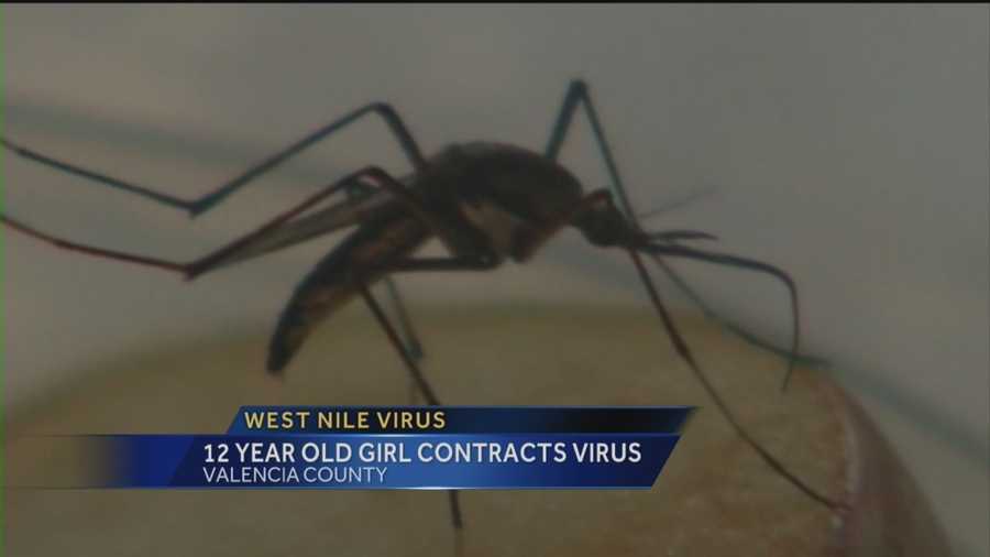A 12-year-old Valencia County girl is recovering after contracting West Nile virus.