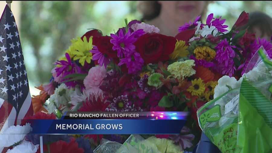 The memorial for Officer Benner just keeps getting bigger and bigger.