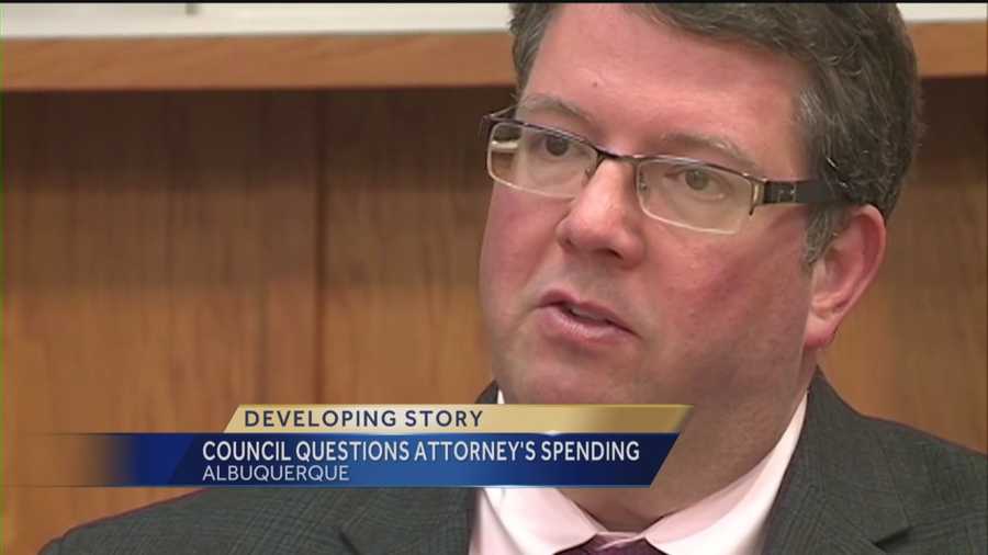 Albuquerque's City Council discussed inappropriate spending by one of the attorneys the city hired in its negotiations with the U.S. Department of Justice.