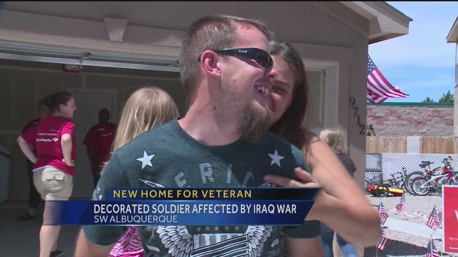 Tuesday was moving day for an Army veteran and his family, and the soldier didn’t have to spend a cent on his new home.