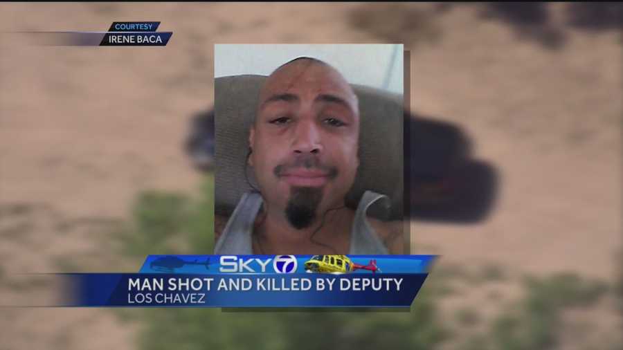 A Valencia County sheriff's deputy ended up shooting a man he was doing a welfare check on, investigators say.