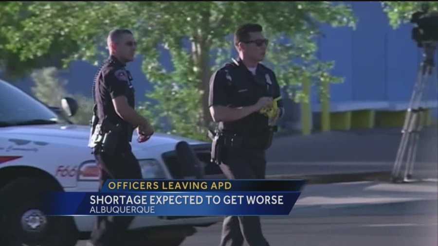 Albuquerque's thin blue line is getting even thinner -- reporter Mike Springer spoke with police union leaders who expect the APD officer shortage to get worse.