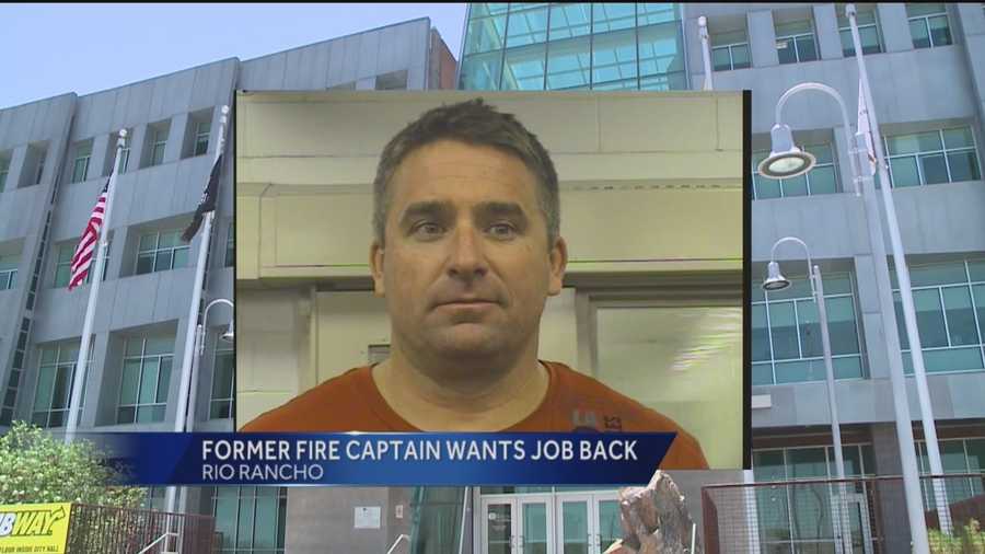 A former Rio Rancho fire captain is trying to get his job back again.