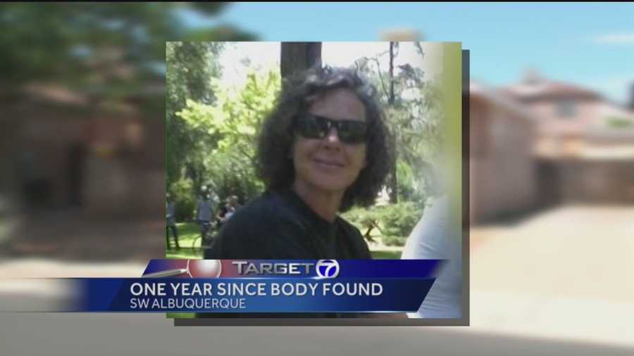 It's been a year since a woman was found dead, naked and bound with duct tape in her Albuquerque home.
