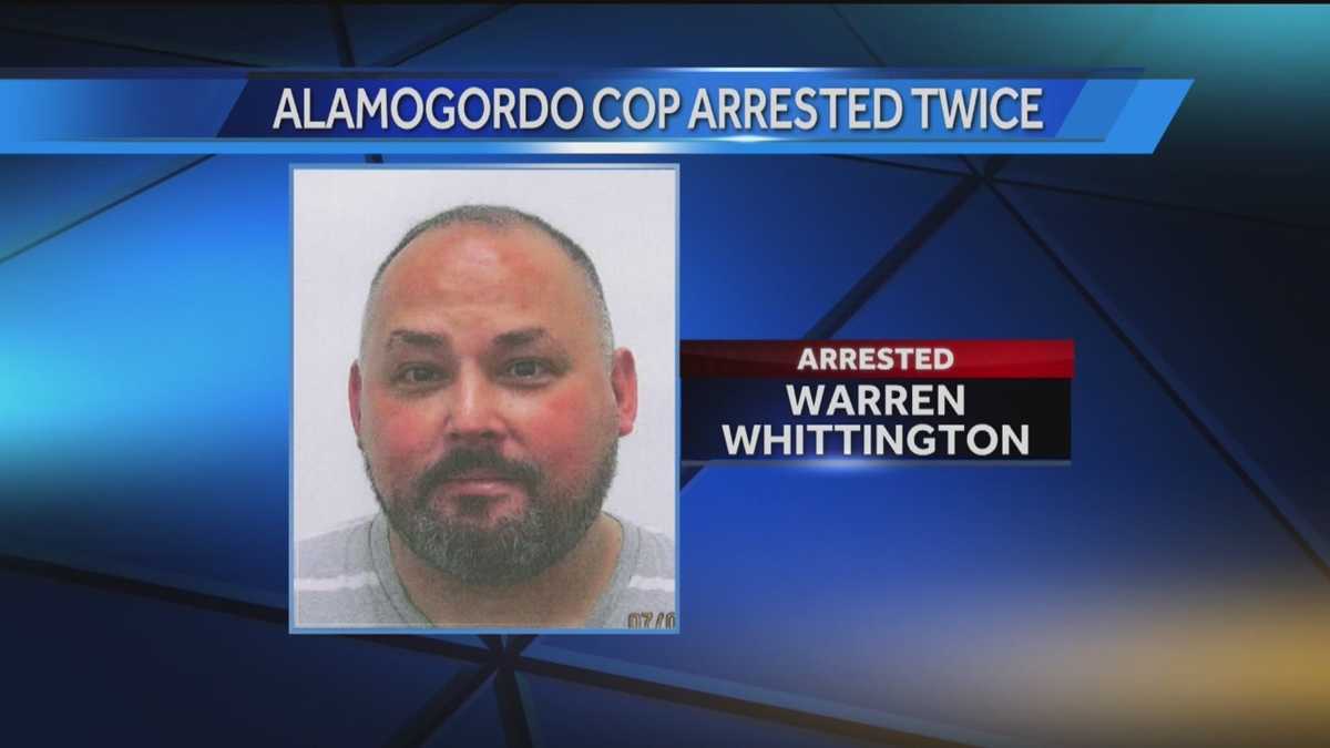 Alamogordo officer arrested again