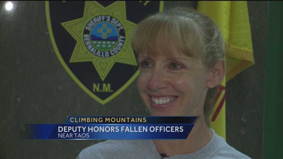 Almost two years ago, crazed gunman Christopher Chase shot Bernalillo County Sheriff's Deputy Robin Hopkins. She nearly died. Hopkins pulled through, but had to learn to walk again.