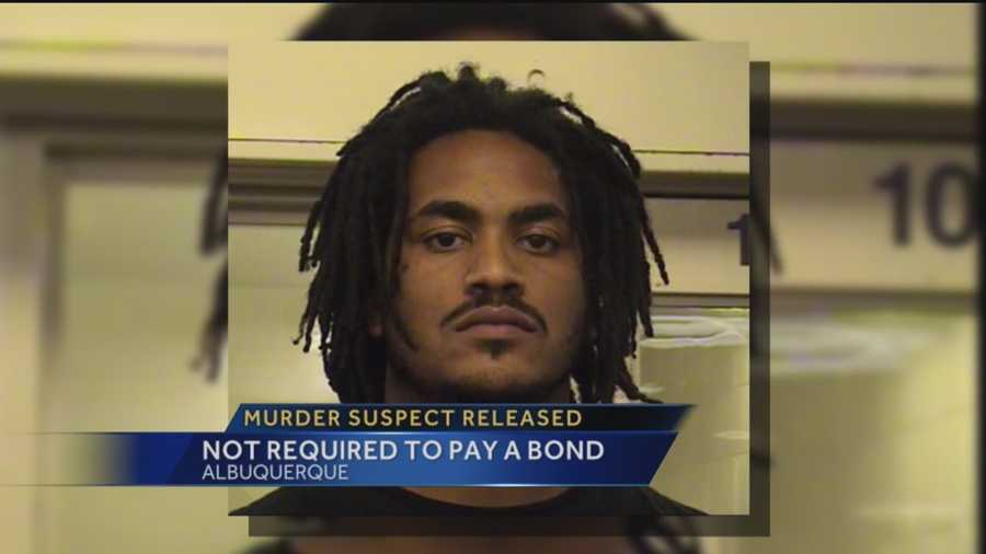 An accused murderer is walking the streets of Albuquerque without having to post any bond.