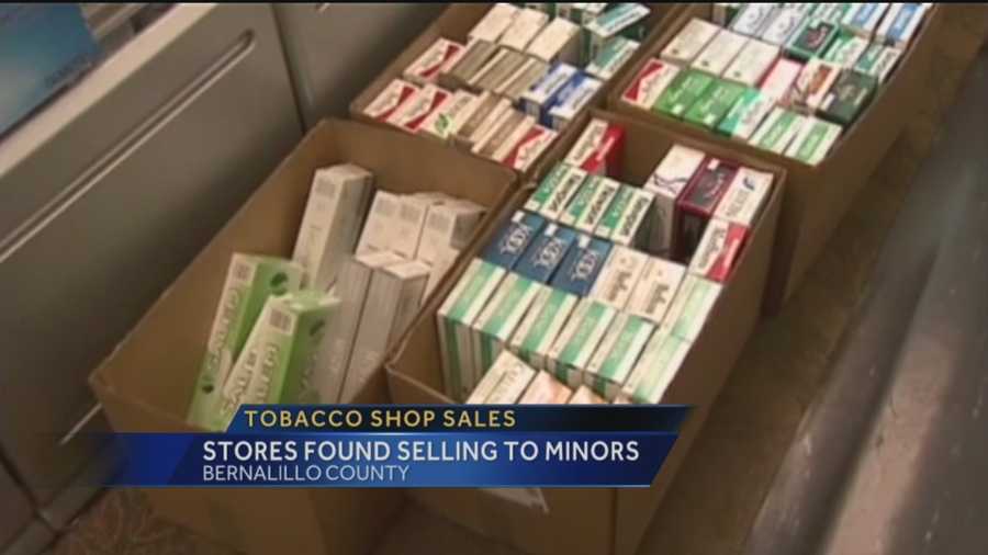 Stores Selling Tobacco To Minors