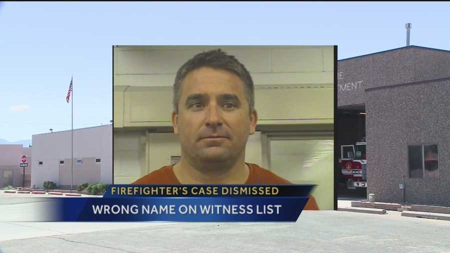 A paperwork mistake is to blame for the dismissal of DWI charges against former Rio Rancho Fire Capt. Derek Arana.