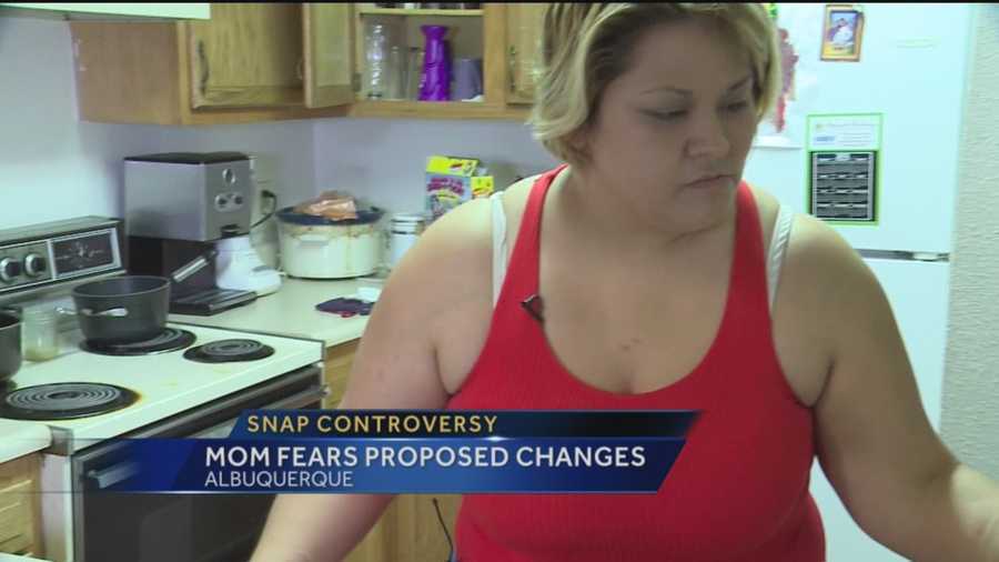 We talk to a mother who be affected by changes to SNAP.