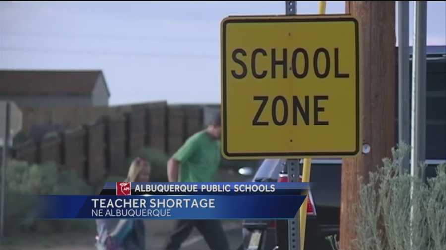 Once again, Albuquerque Public Schools is facing a teacher shortage with the school year just around the corner.
