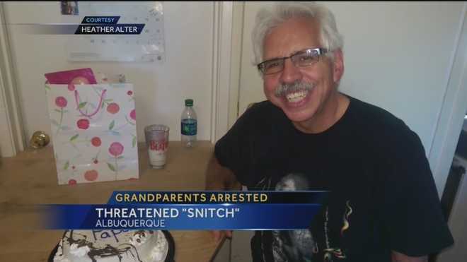 Snitch Stab Police: Grandparents threatened to stab 'snitch'