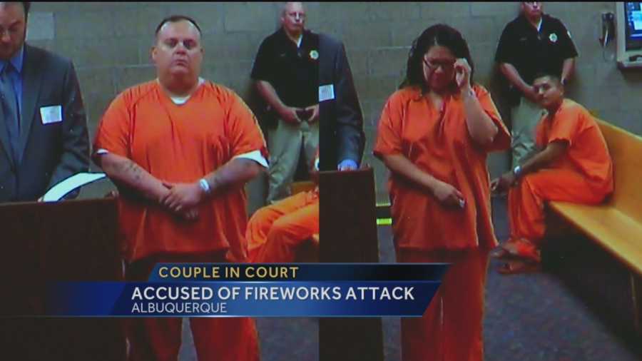 On Thursday, a judge deemed the duo accused of lighting a homeless man on fire with fireworks a danger to the community.