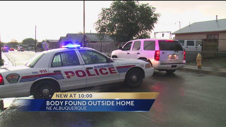 Police hope Sunday’s rain storm doesn’t impact their investigation after a man was found dead on Floral Road near Lilac Drive in northwest Albuquerque.