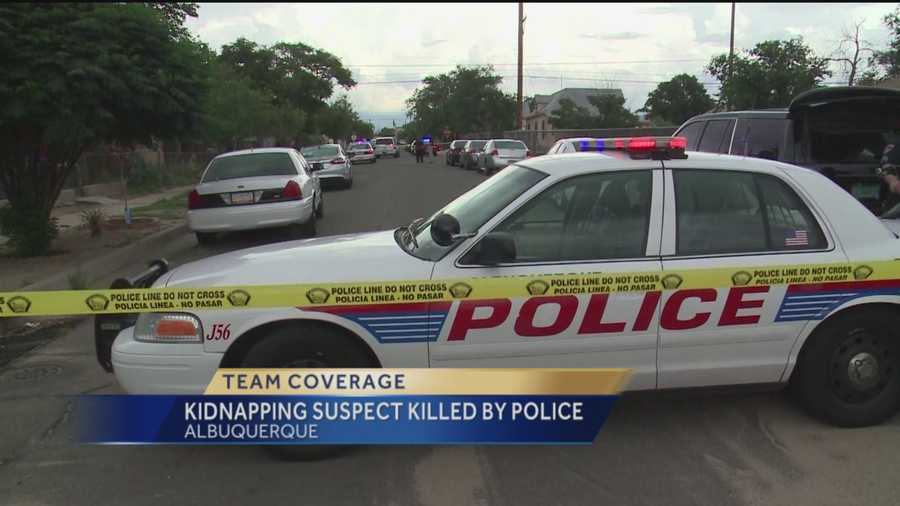 Police shot and killed a man in southeast Albuquerque Friday, prompting a sizable police presence near Interstate 25 and Avenida Cesar Chavez.