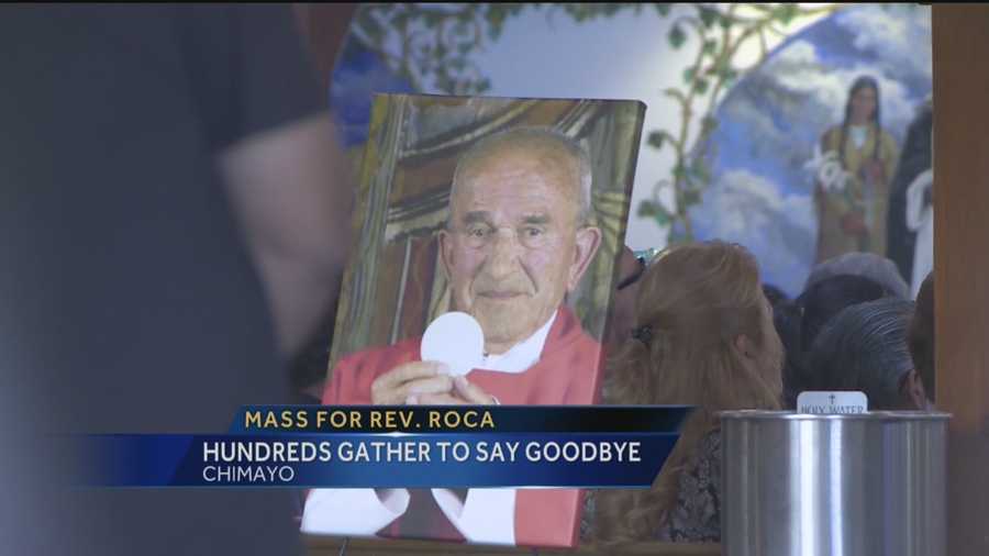 People came from all over the state to pay their respects to a beloved priest and Santuario De Chimayo rector this week.