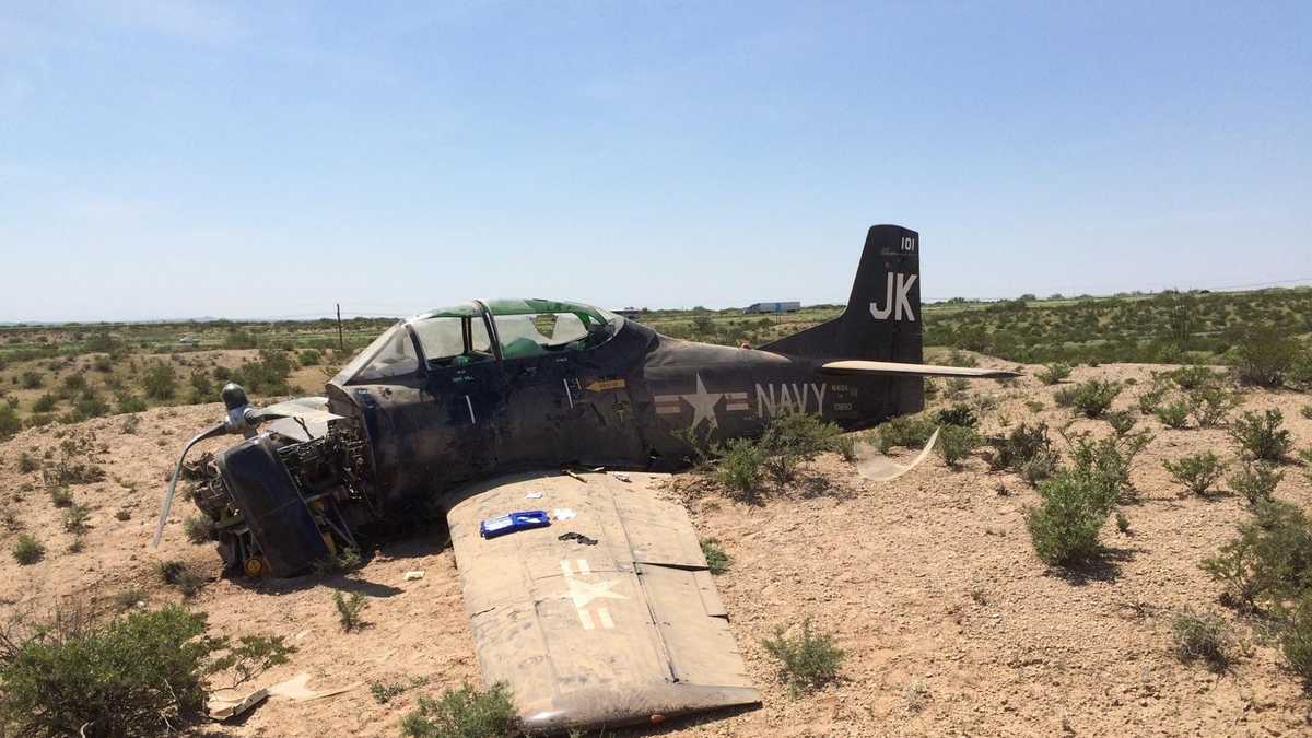 Police say plane crashes near Las Cruces, 2 injured