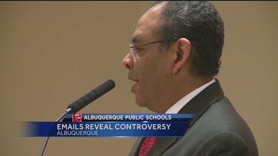 Internal emails may explain, why Albuquerque Public Schools' Superintendent suddenly put his CFO on leave.